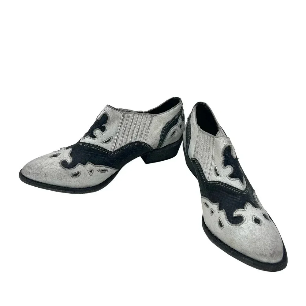 Matisse steely leather
